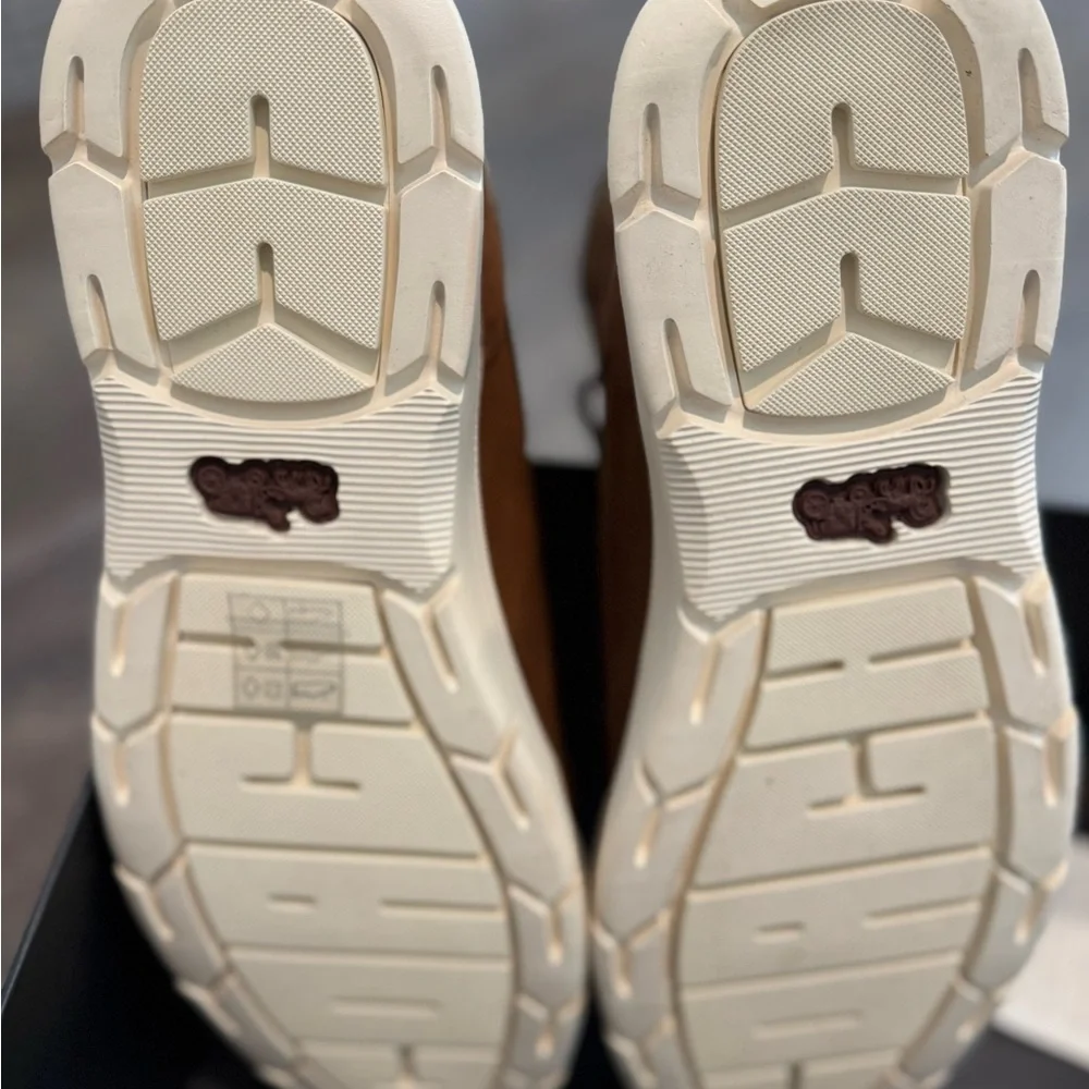 Coach Tan Hiker Boots - Picture 2 of 5